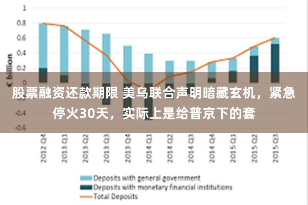 股票融资还款期限 美乌联合声明暗藏玄机，紧急停火30天，实际上是给普京下的套