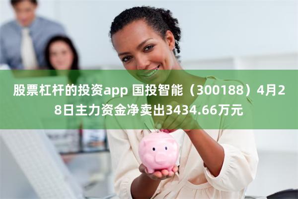 股票杠杆的投资app 国投智能（300188）4月28日主力资金净卖出3434.66万元