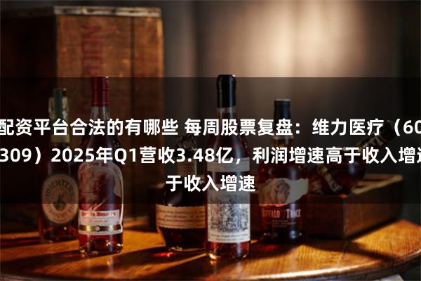 配资平台合法的有哪些 每周股票复盘：维力医疗（603309）2025年Q1营收3.48亿，利润增速高于收入增速