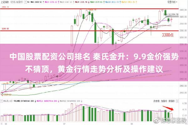 中国股票配资公司排名 秦氏金升：9.9金价强势不猜顶，黄金行情走势分析及操作建议