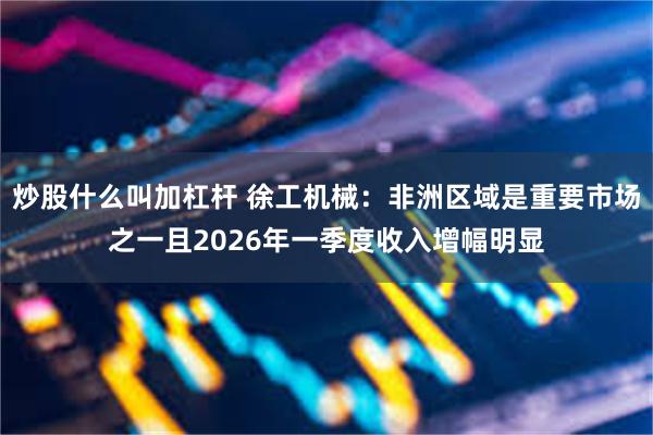 炒股什么叫加杠杆 徐工机械:非洲区域是重要市场之一且2026年一季度收入增幅明显