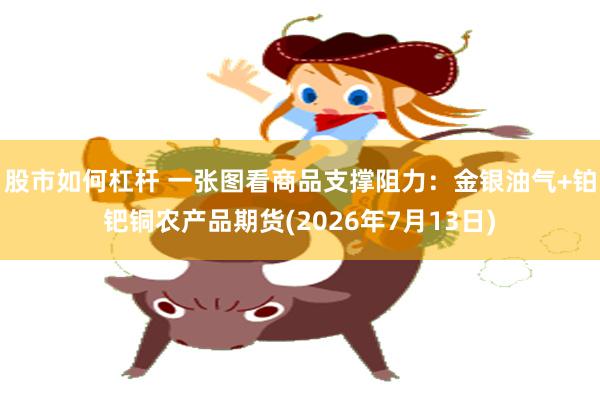 股市如何杠杆 一张图看商品支撑阻力：金银油气+铂钯铜农产品期货(2026年7月13日)