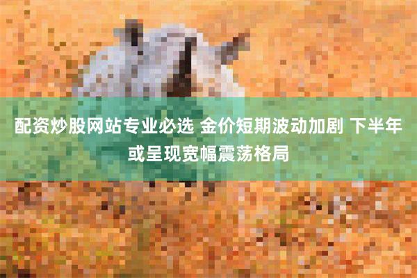配资炒股网站专业必选 金价短期波动加剧 下半年或呈现宽幅震荡格局