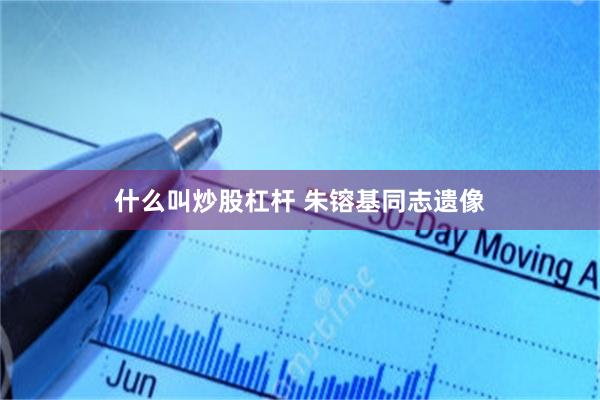 什么叫炒股杠杆 朱镕基同志遗像