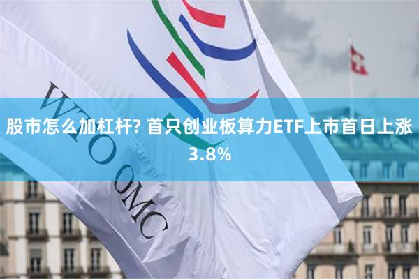 股市怎么加杠杆? 首只创业板算力ETF上市首日上涨3.8%